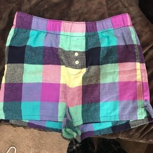 Pajama shorts